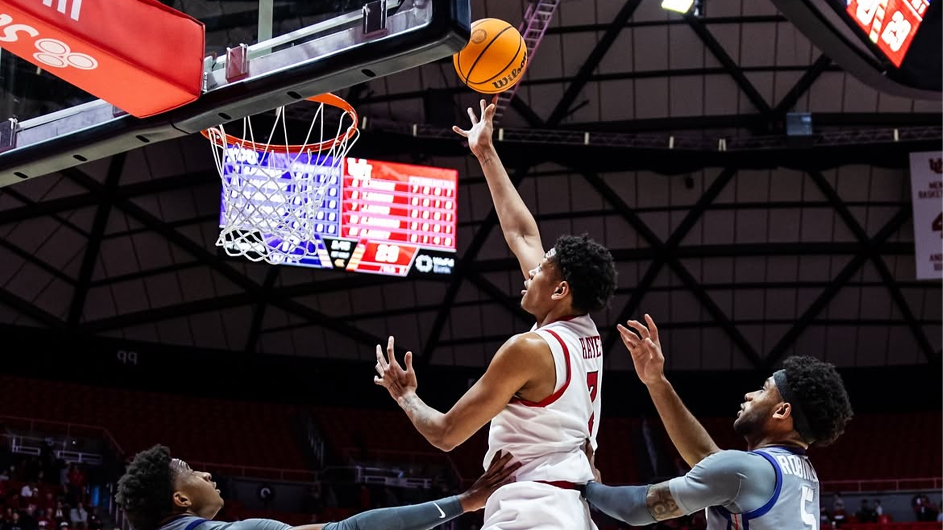 Johs Hayes shooting for Utah last season