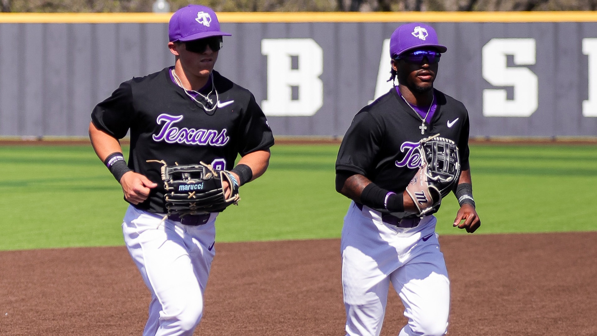 Tarleton State Baseball's Rayner Heinrich and Kendyl Johnson (Photo Used Sept. 1, 2026)
