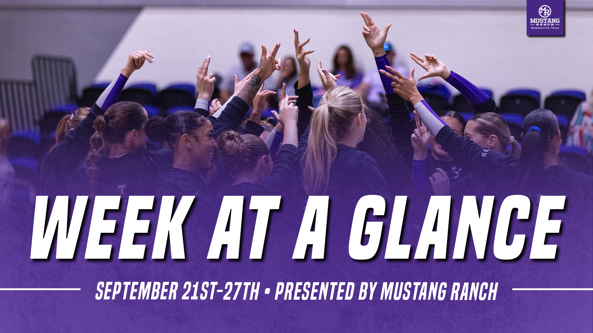 Tarleton State Week at a Glance on Sept. 21, 2026