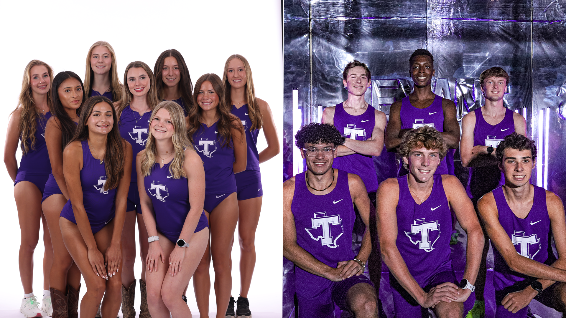 Tarleton State Mens and Womens XC team photos