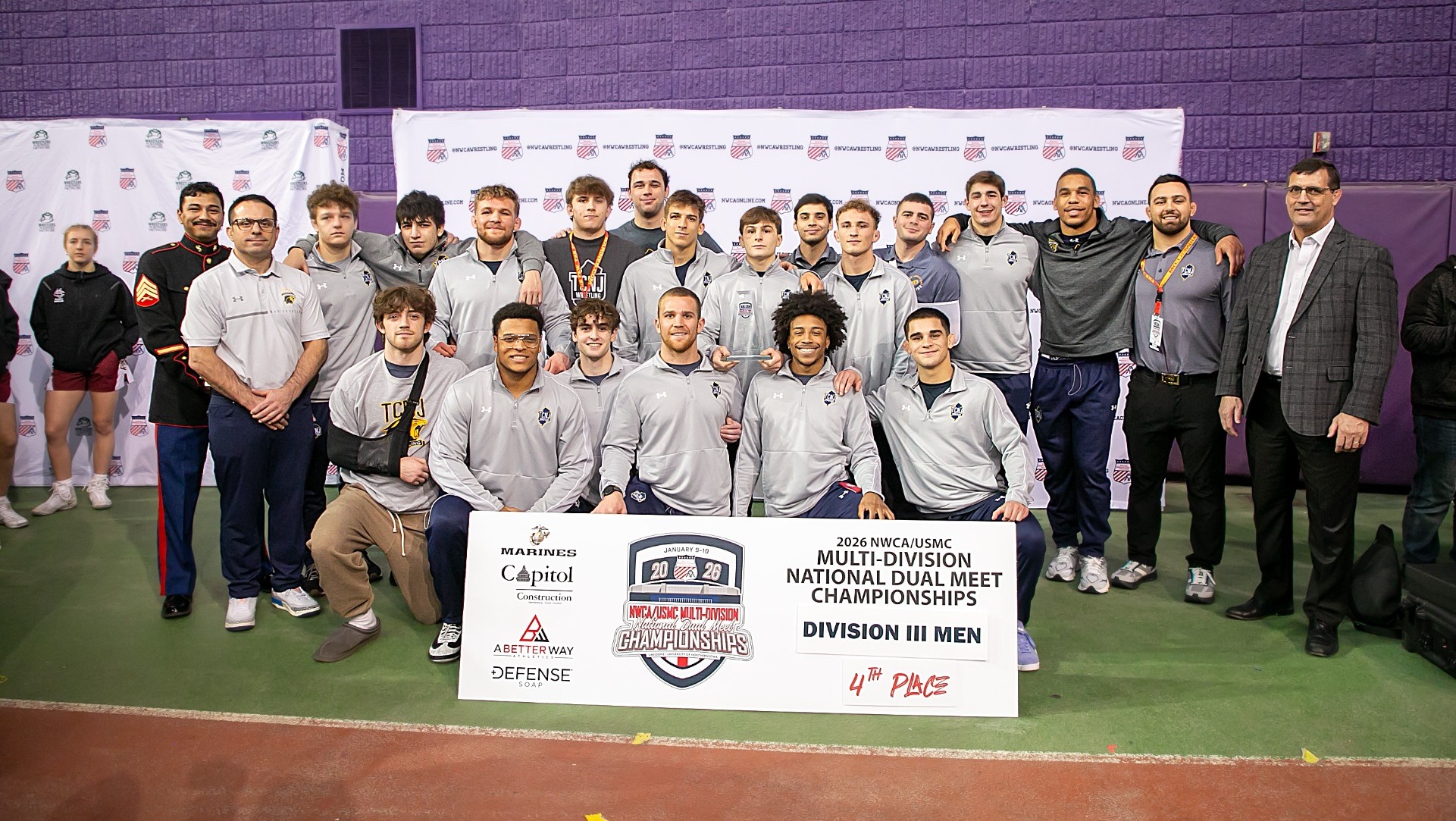 Wrestling NWCA Duals Place