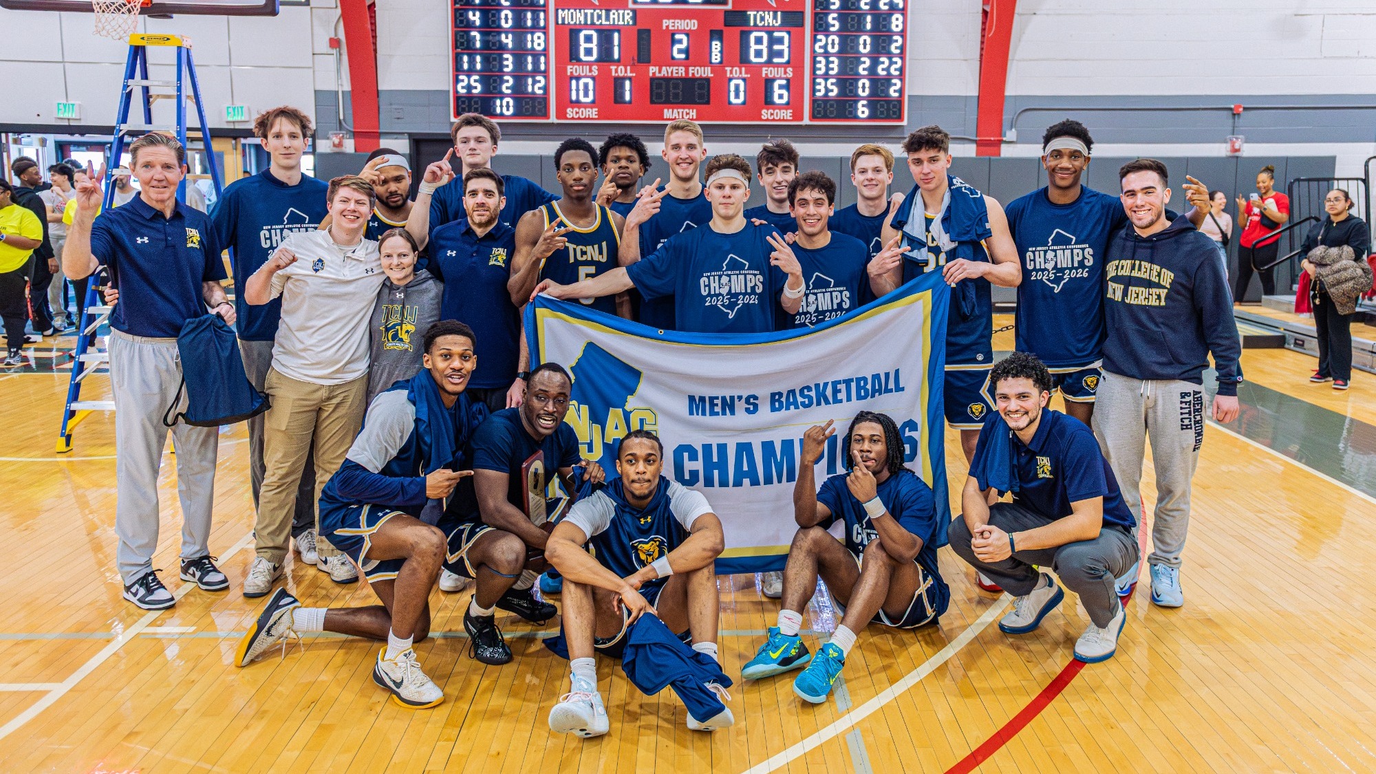 TCNJ Men's Basketball NJAC Champions 2025-26