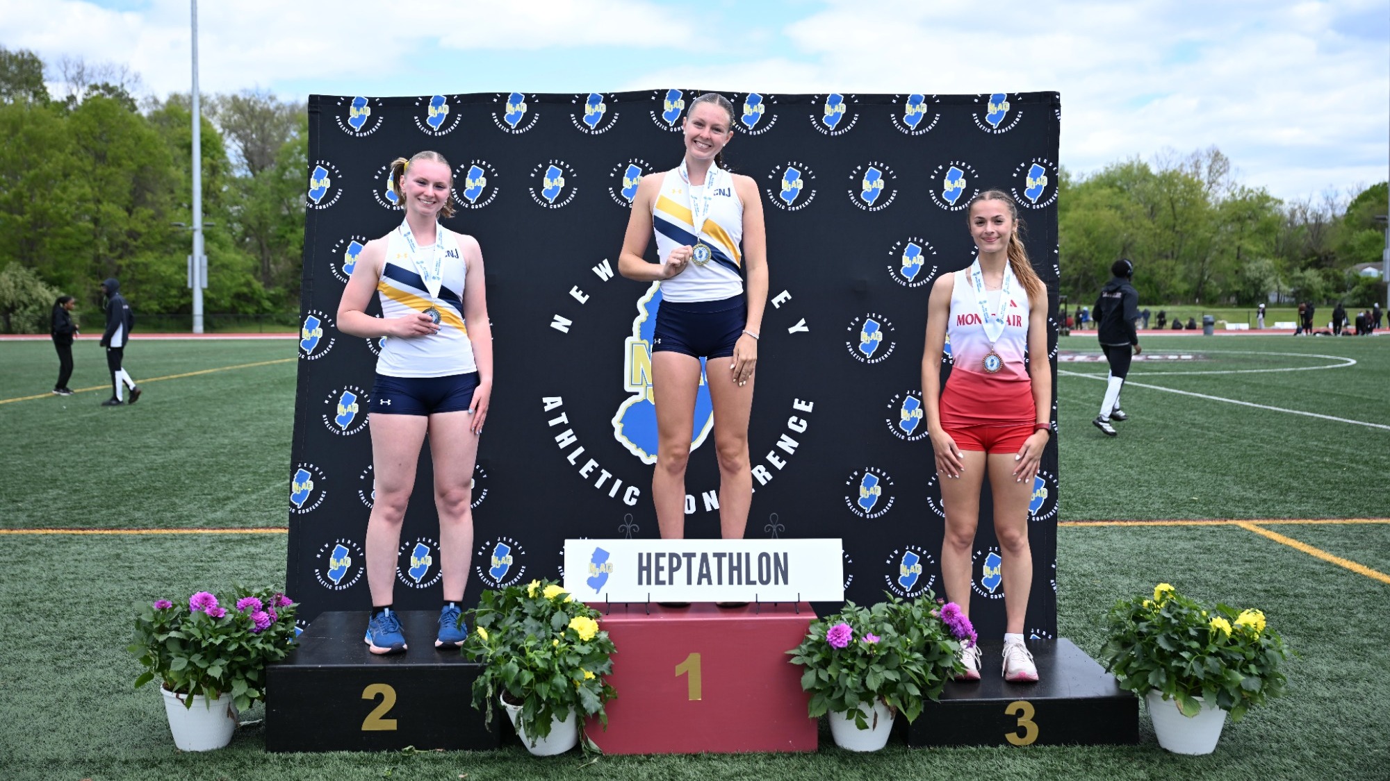 2026 Outdoor Heptathlon Podium
