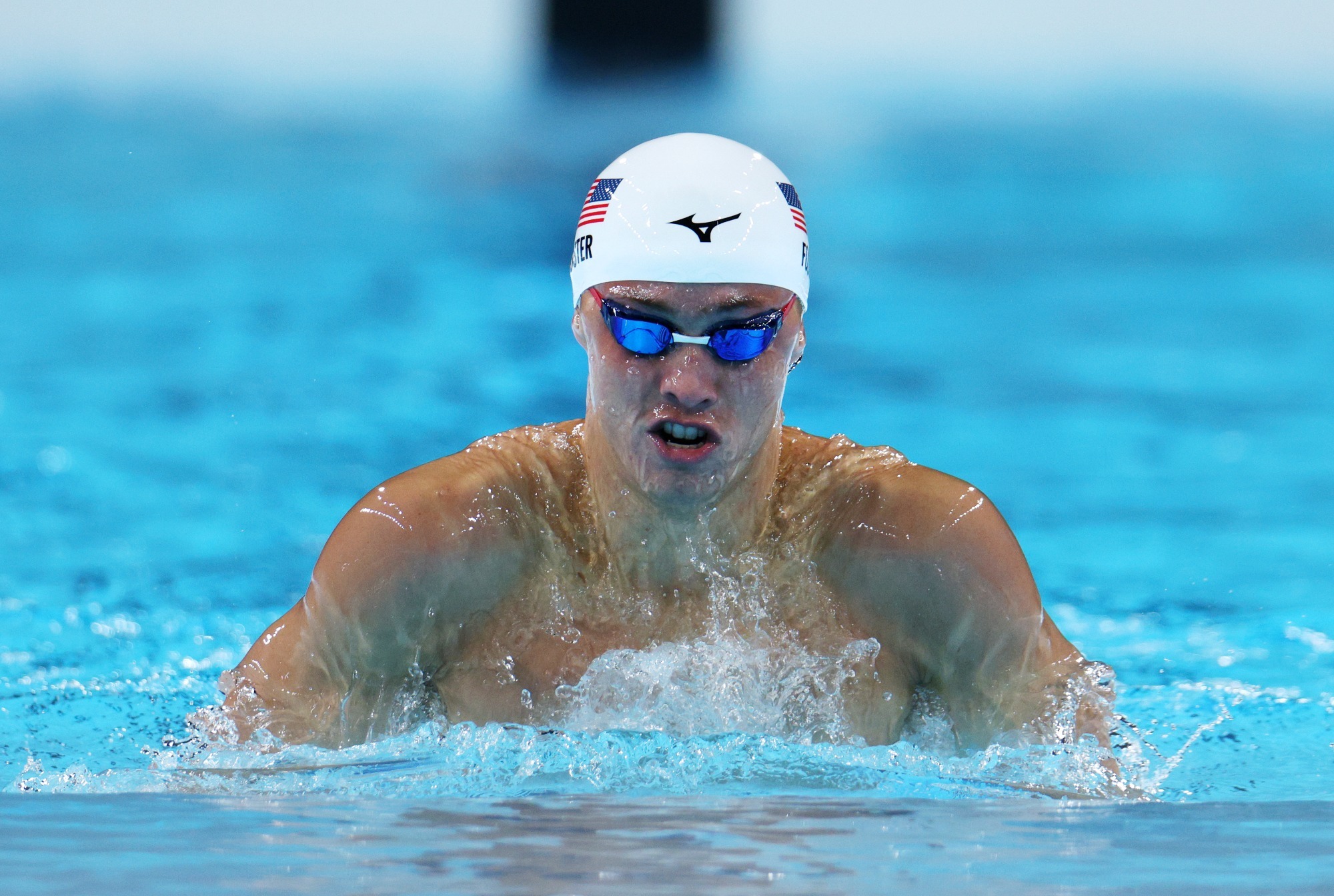 Men's Swimming's Foster wins bronze in 400 IM at Paris Olympics