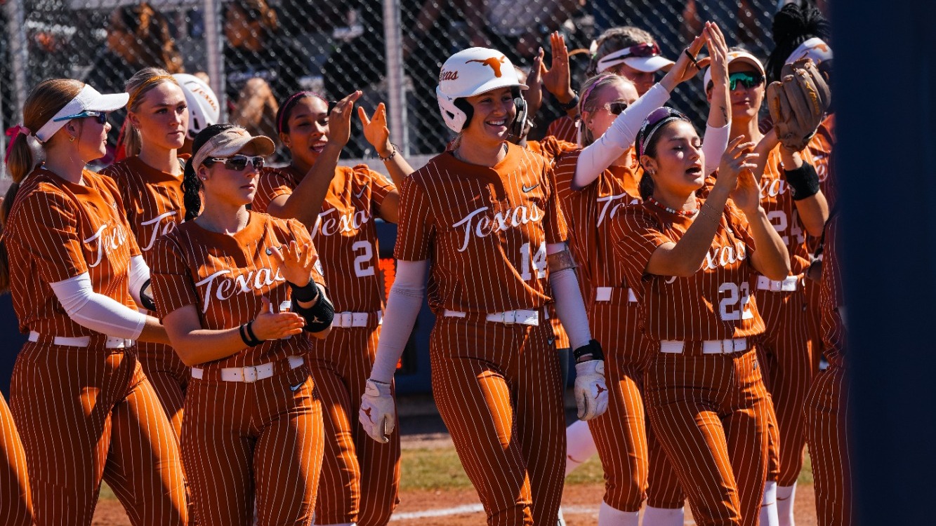 Reese Atwood at bat for Texas