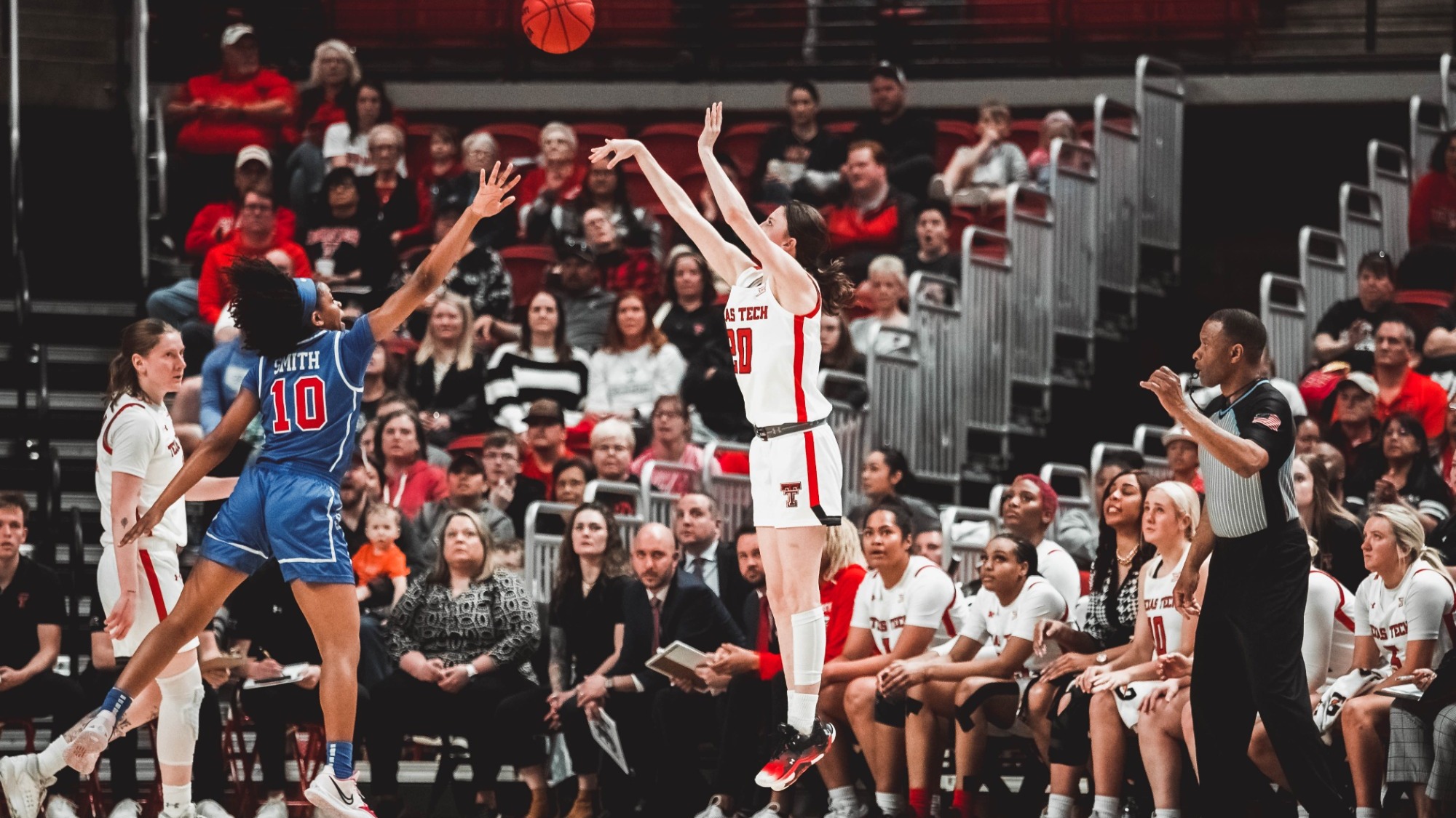 Bailey Maupin Women's Basketball Texas Tech Red Raiders