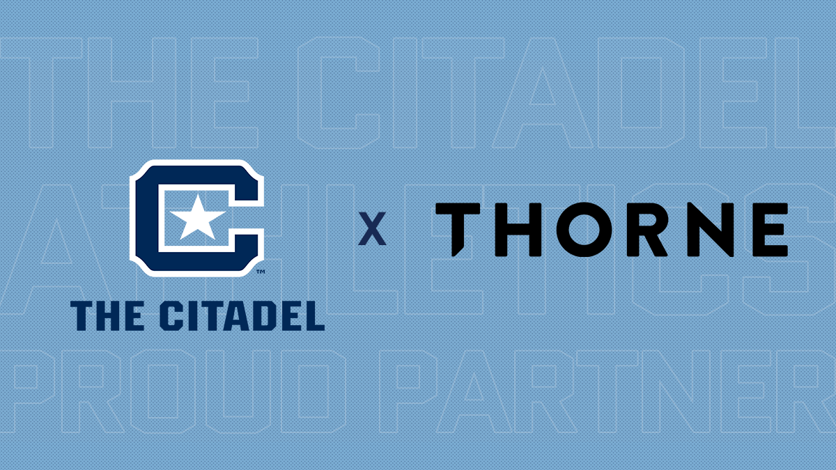 The Citadel Partners with Thorne HealthTech The Citadel Athletics