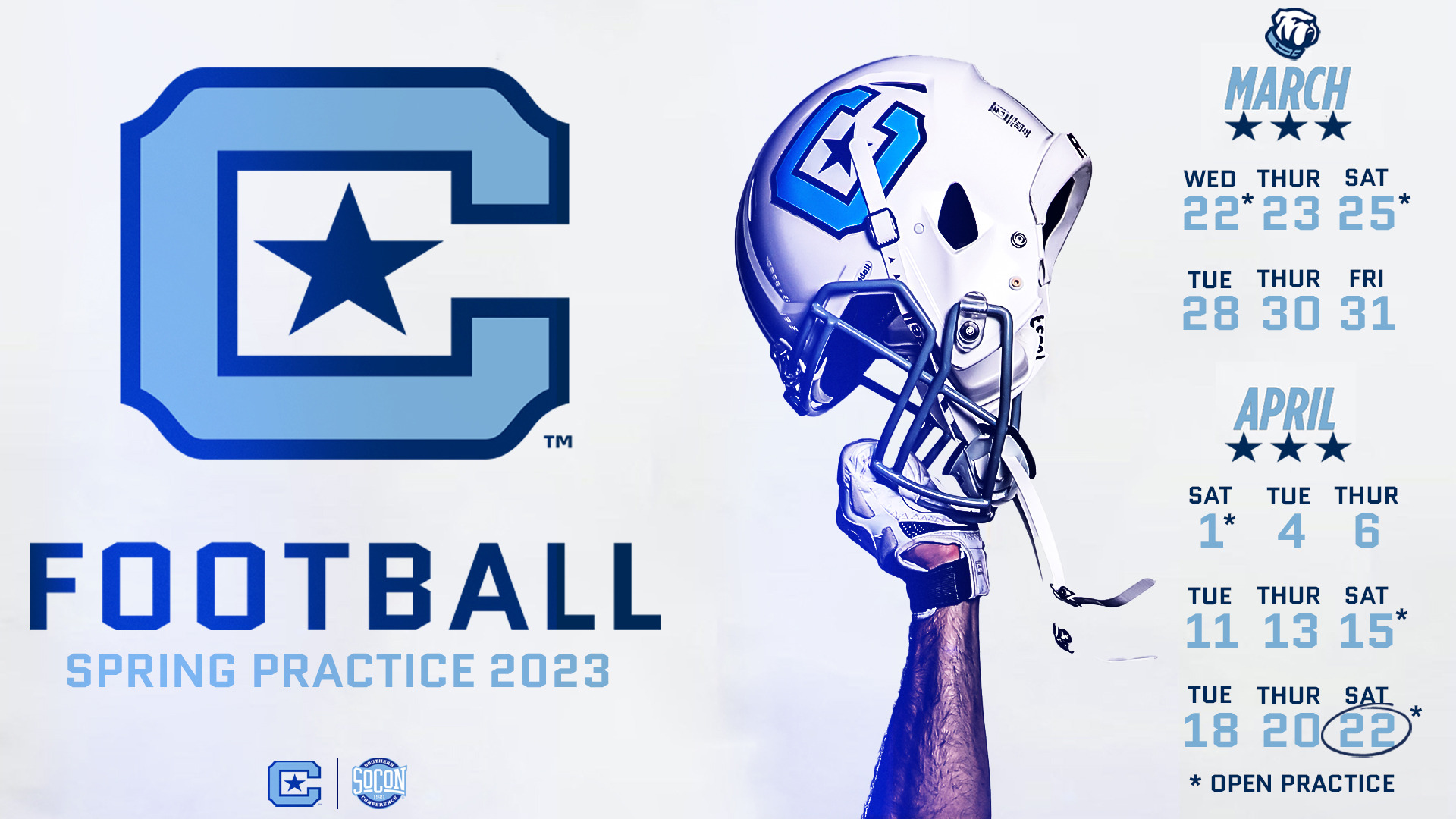 Bulldogs Set Spring Practice Schedule The Citadel Athletics