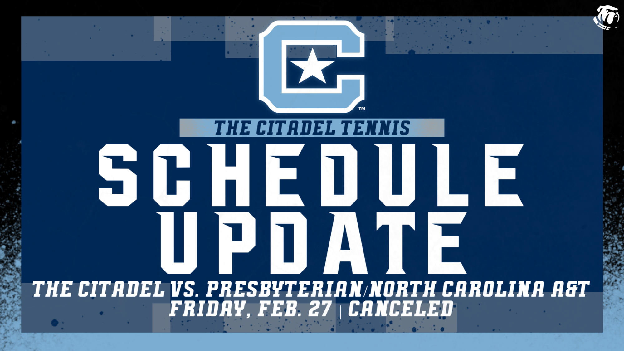 Tennis Cancel Graphic