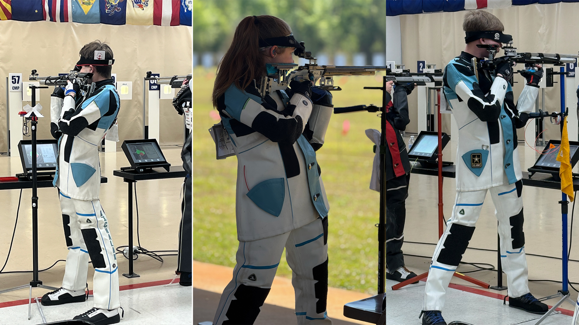 Rifle members at Junior Olympics