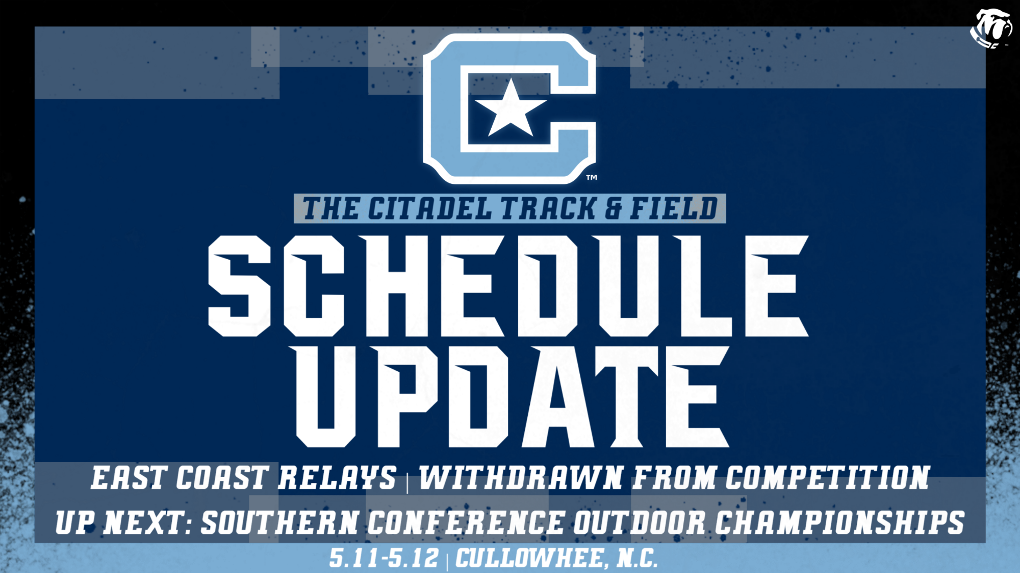  Track Schedule Graphic