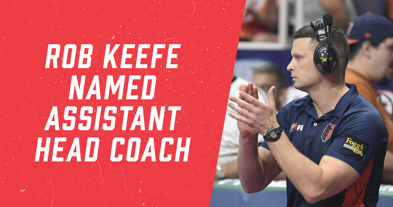 Barnstormers Name Rob Keefe as Assistant Head Coach Iowa Barnstormers