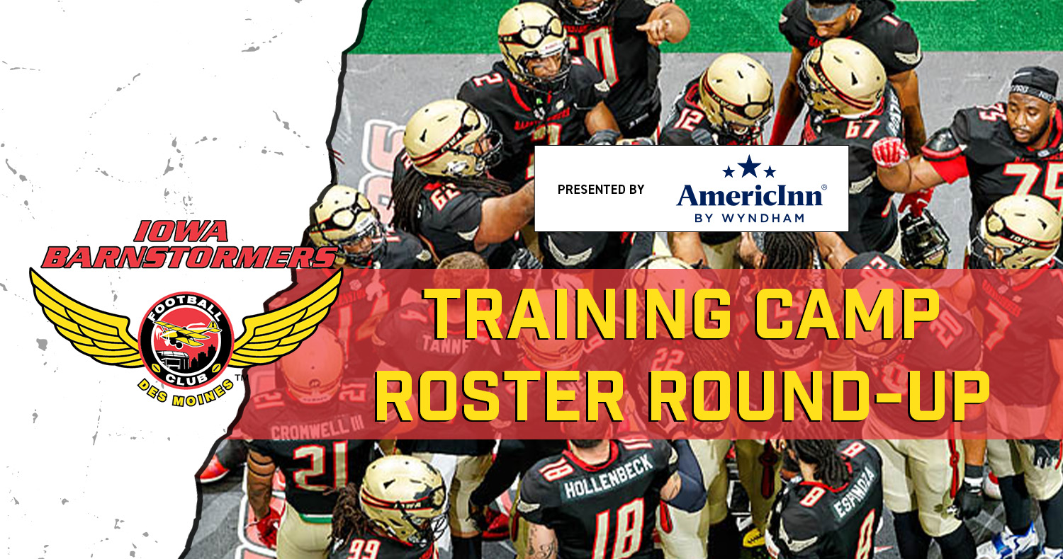 Iowa Barnstormers Roster Roundup Iowa Barnstormers