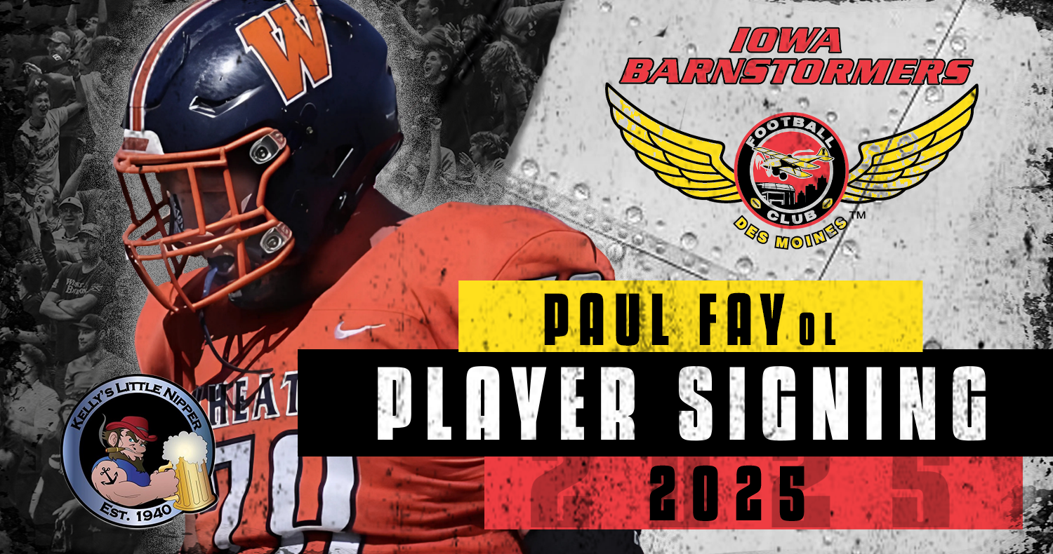 Iowa Barnstormers Announce 2025 Schedule Iowa Barnstormers