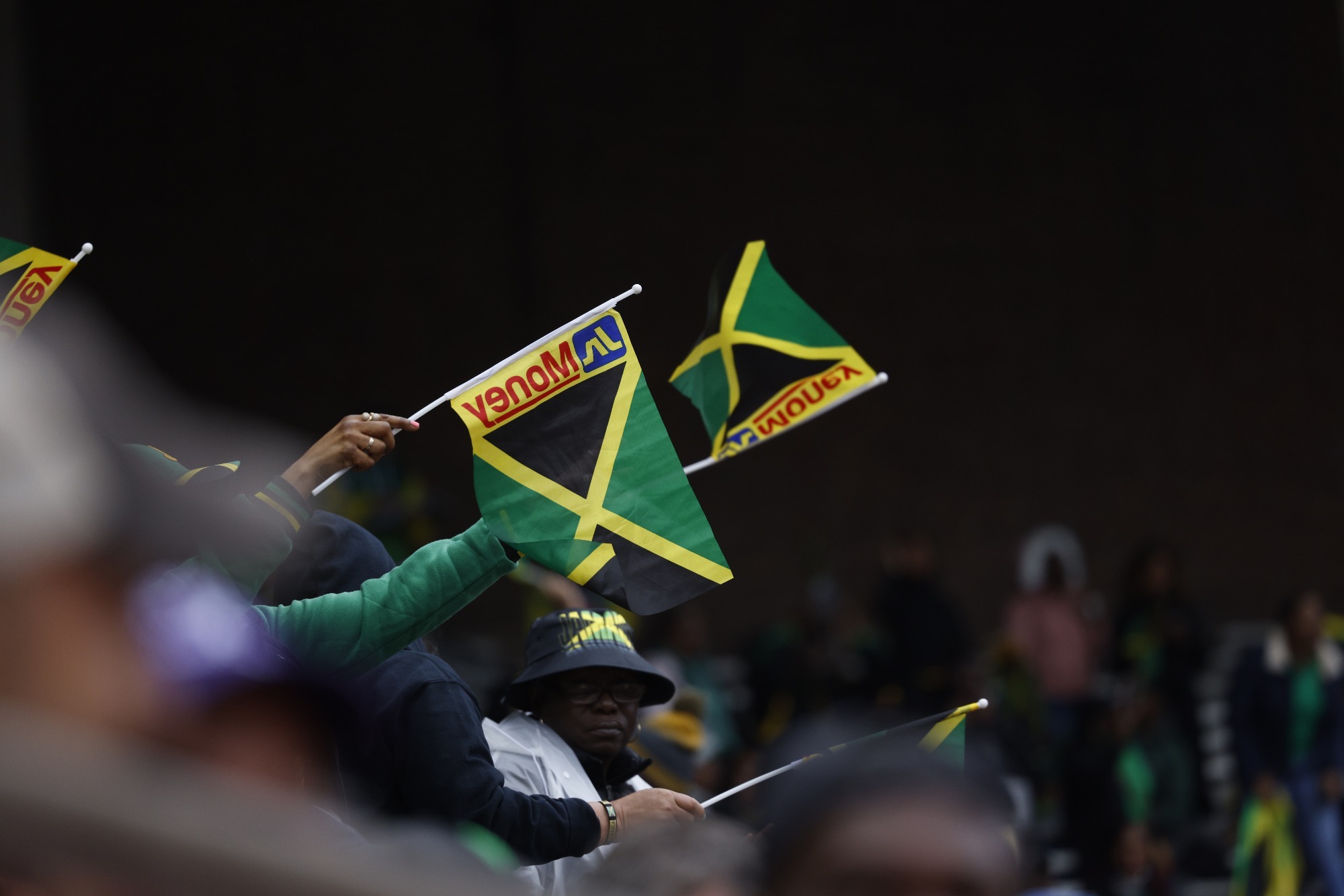 Jamaican Fans at Penn Relays