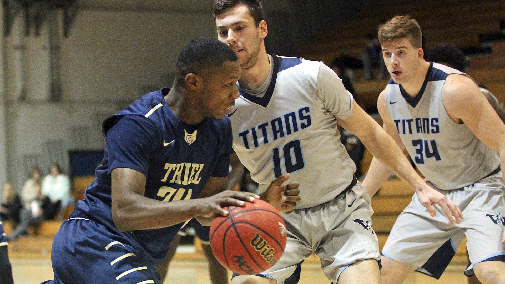 Michael Ricks Men's Basketball Thiel College Athletics