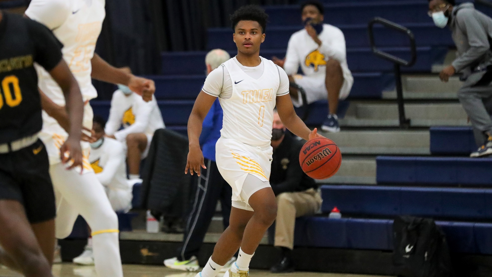Omahn Dobbins Men's Basketball Thiel College Athletics