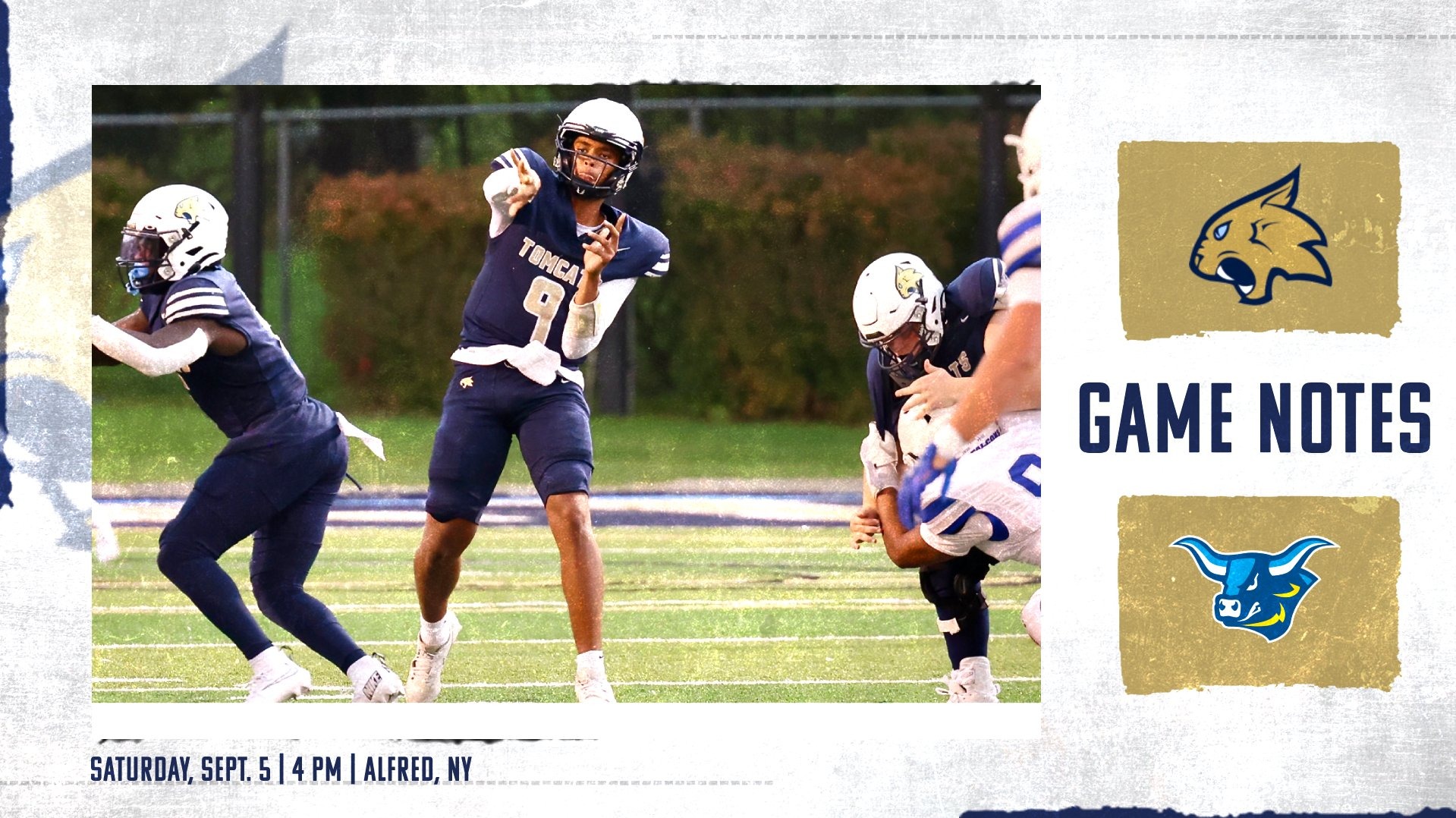 FB AT ALFRED STATE NOTES