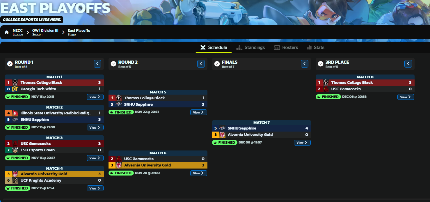 2024 Overwatch Black Third Place