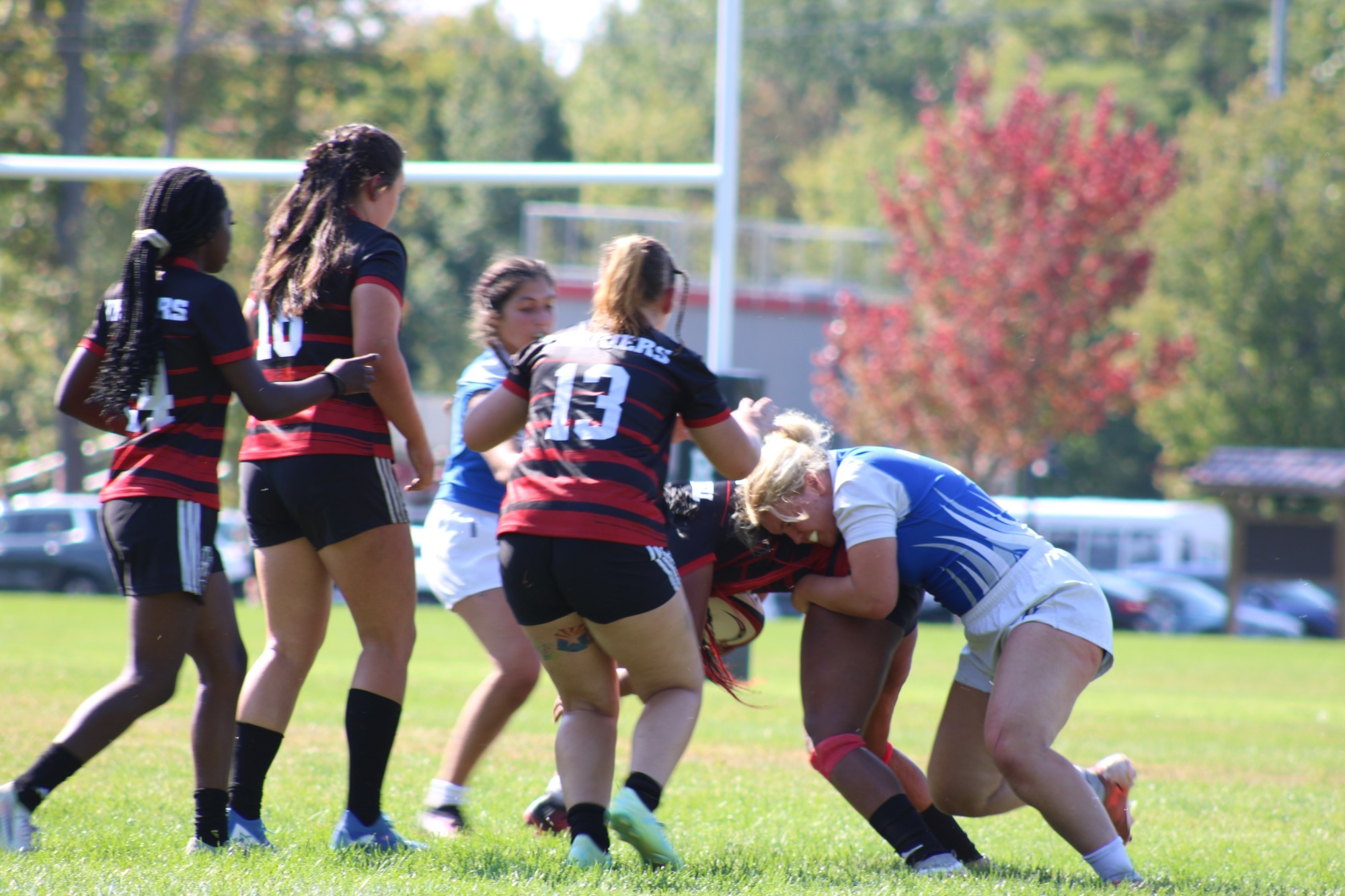 Women's Rugby Action