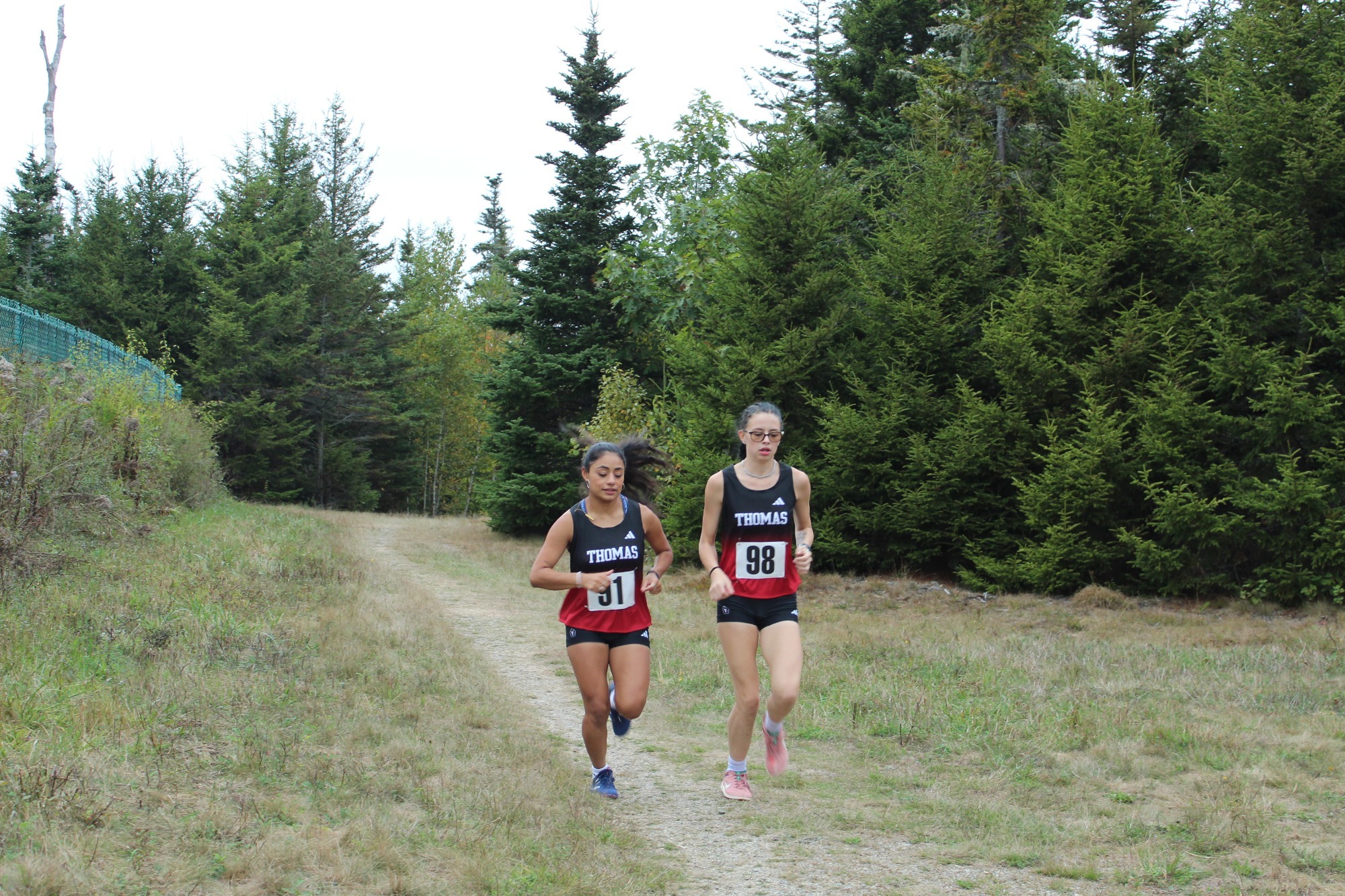 Women's Cross Country Action