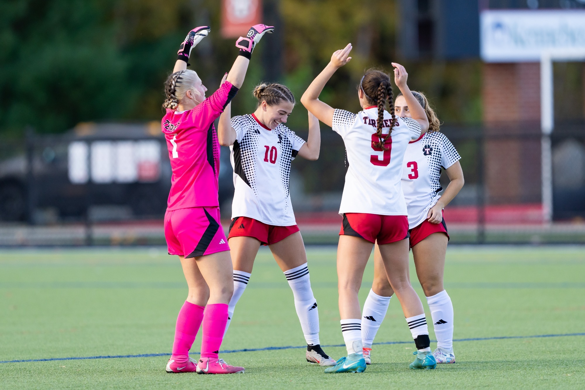 Women's Soccer Celebration