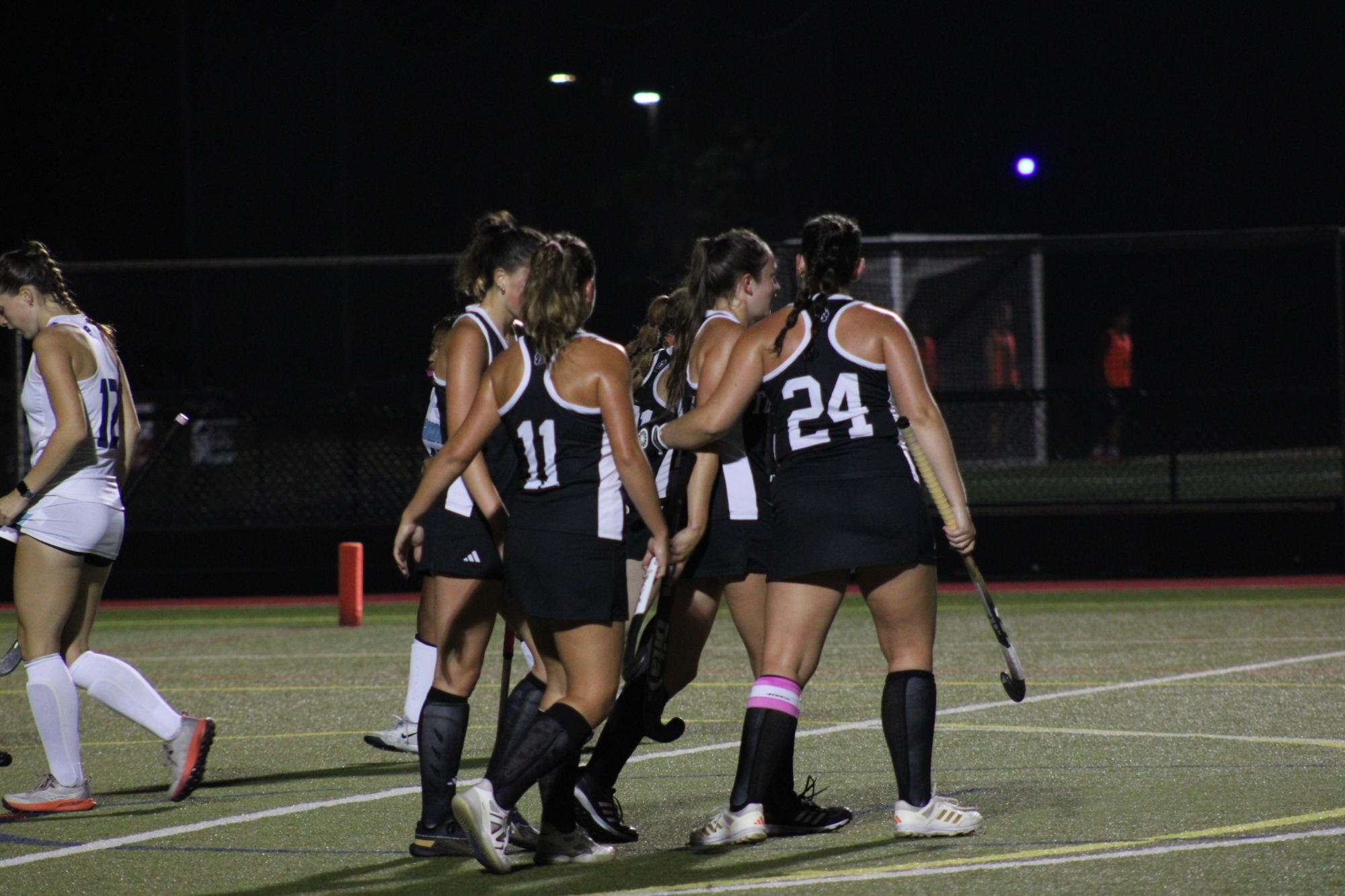 Field Hockey Team Huddle