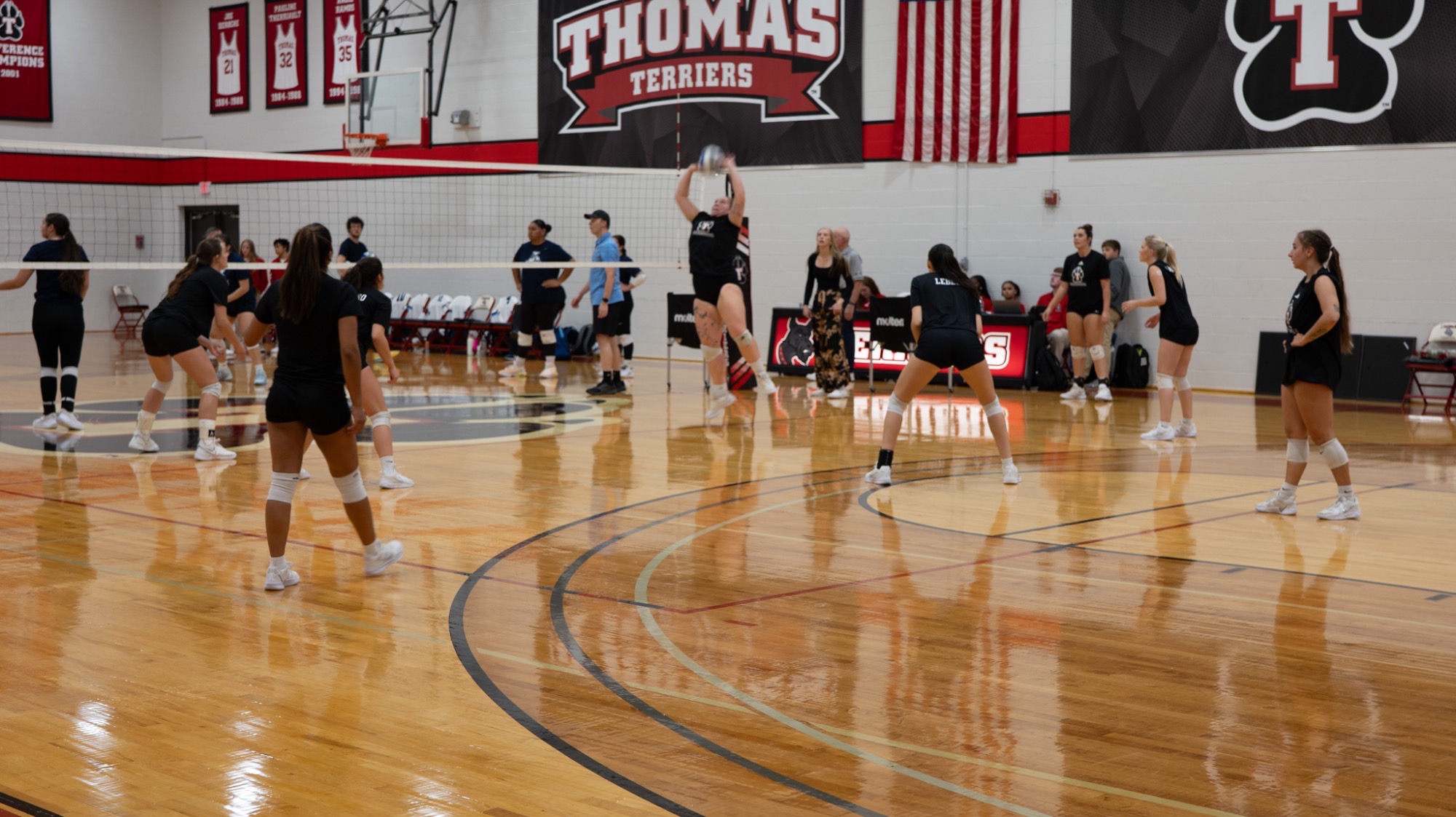 Women's Volleyball Action
