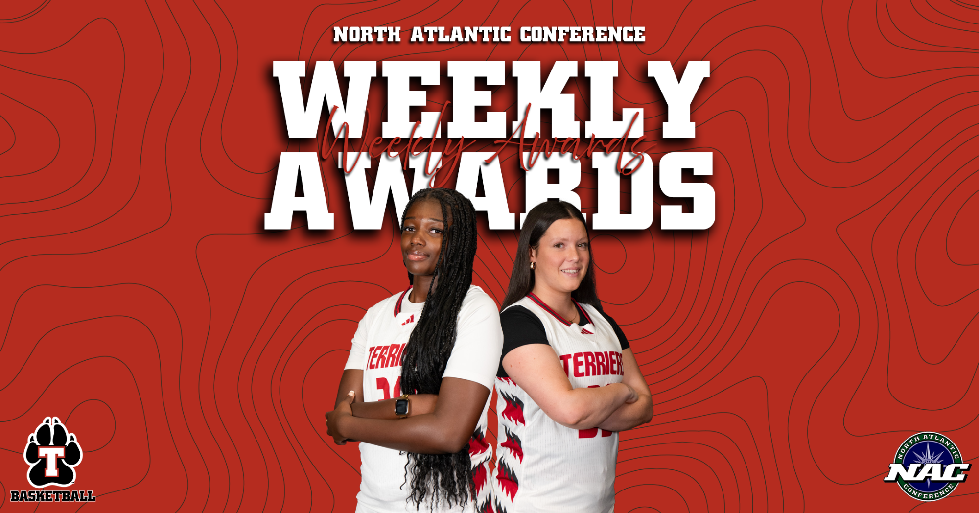 Pryelle Kesse-Beda and Roxy Dagostino Weekly Awards 11/22