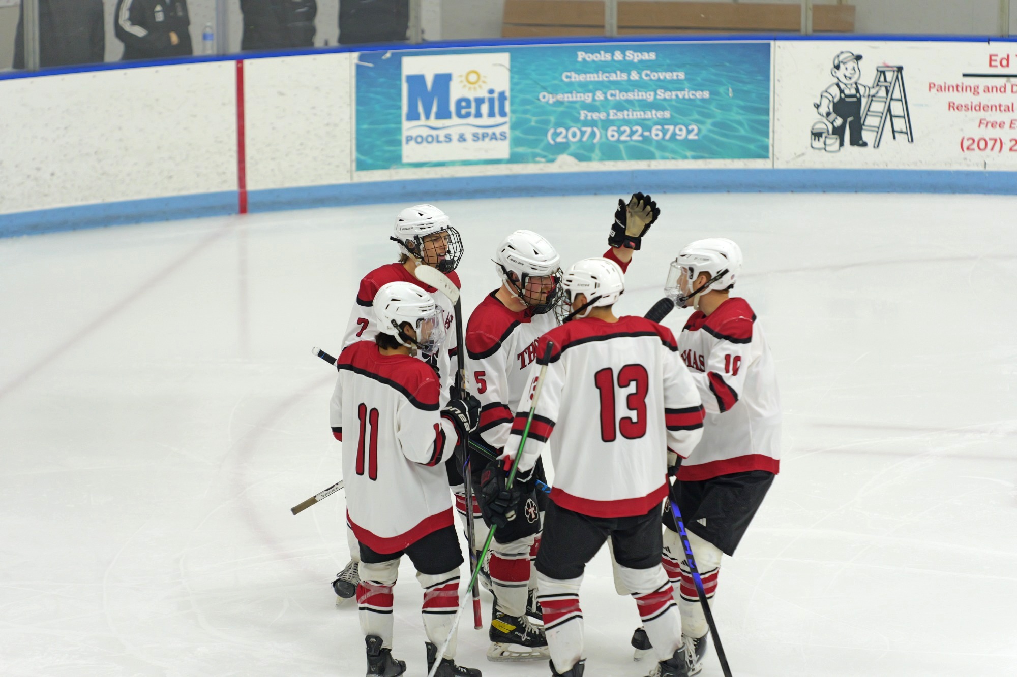 Men's Ice Hockey Celebration