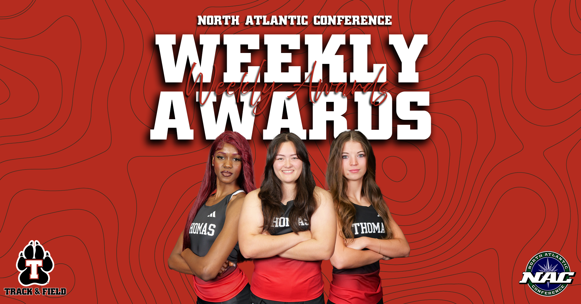 Emma Burr, Cassidy Hardy, and Nabah Yahya Weekly Awards 4/15