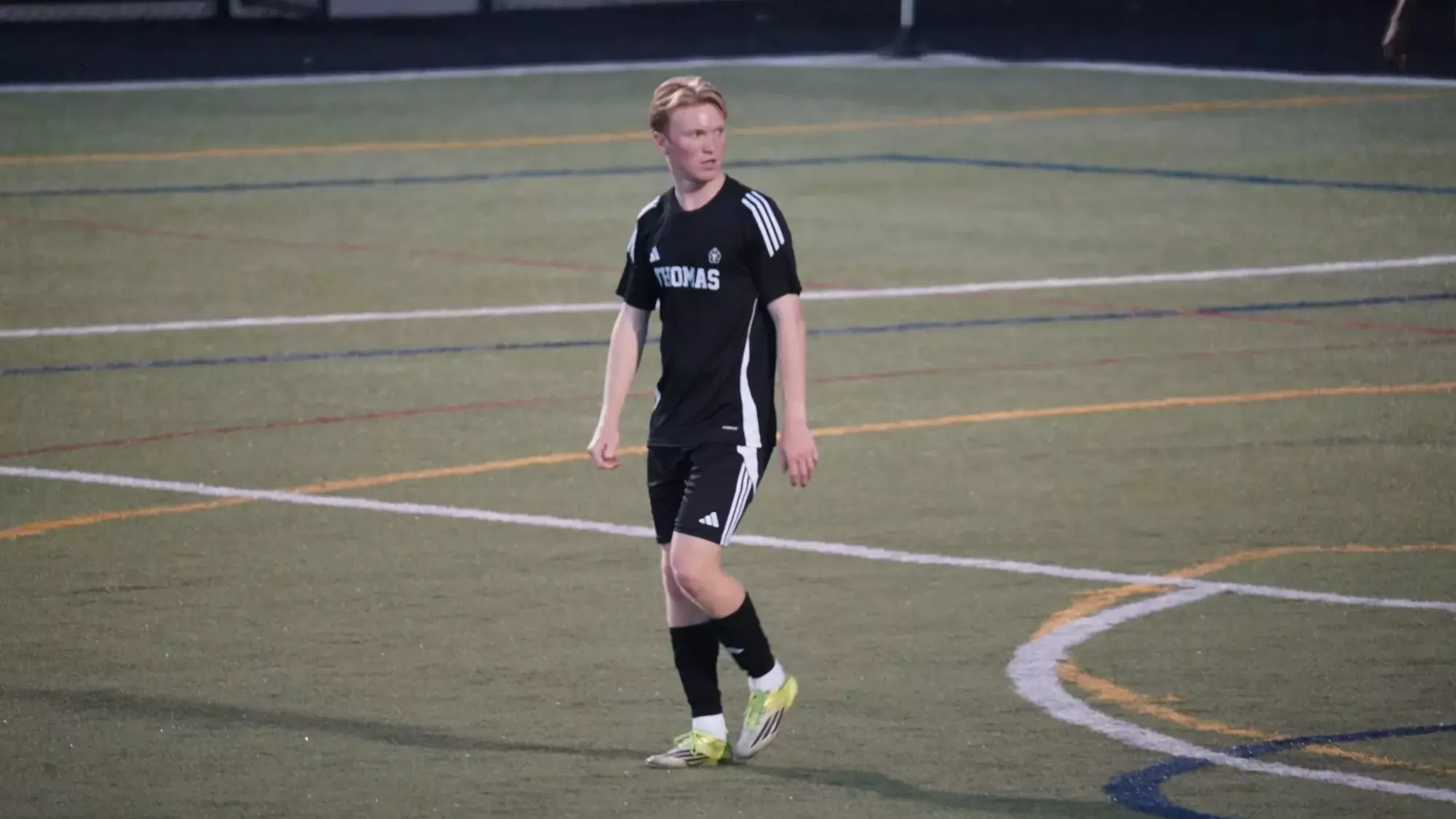 JV Men's Soccer Action