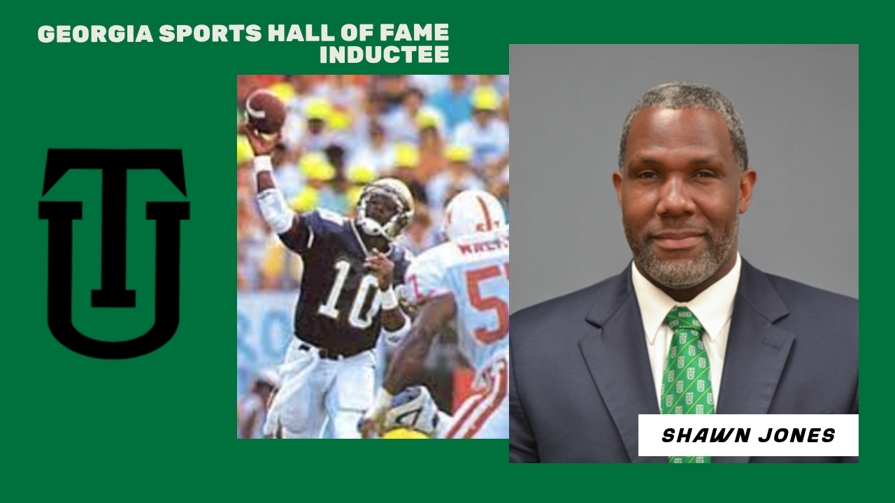 TU Quarterback Coach Shawn Jones Enter Sports HoF Thomas