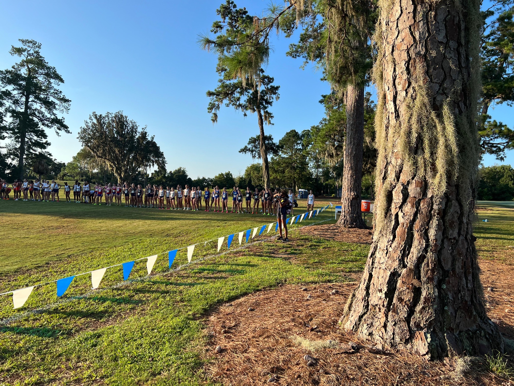 Cross Country starting line