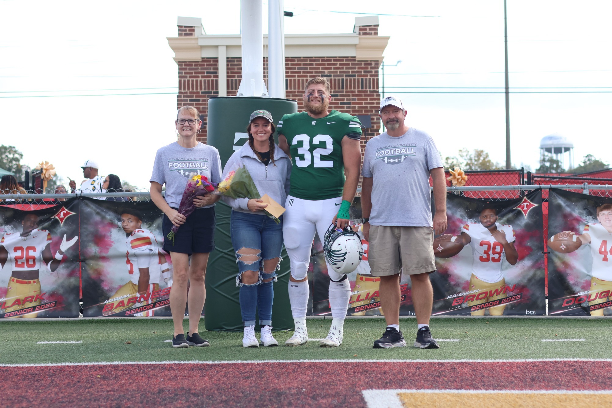 Matt Bowman on Senior Day