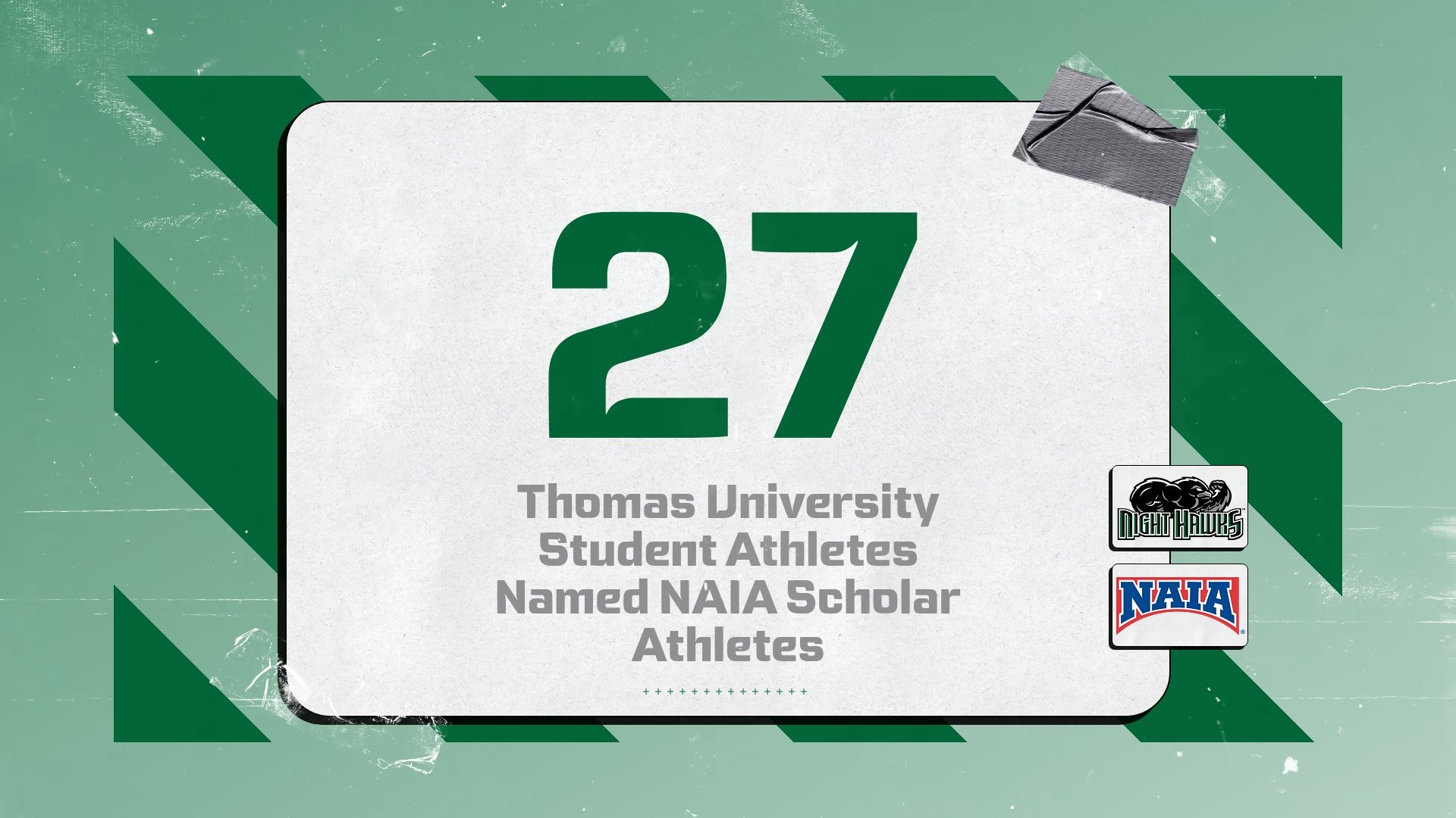 27 student athletes 