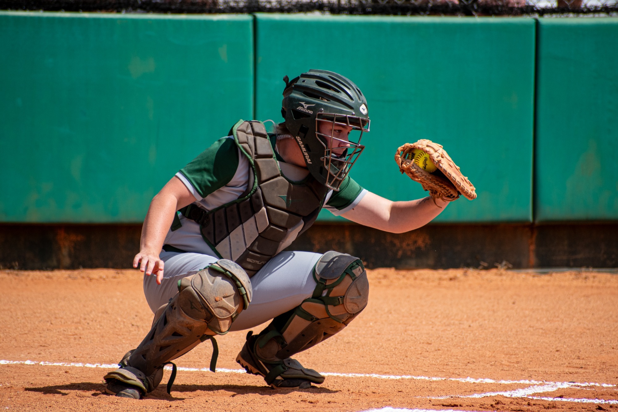 Lewis behind the dish