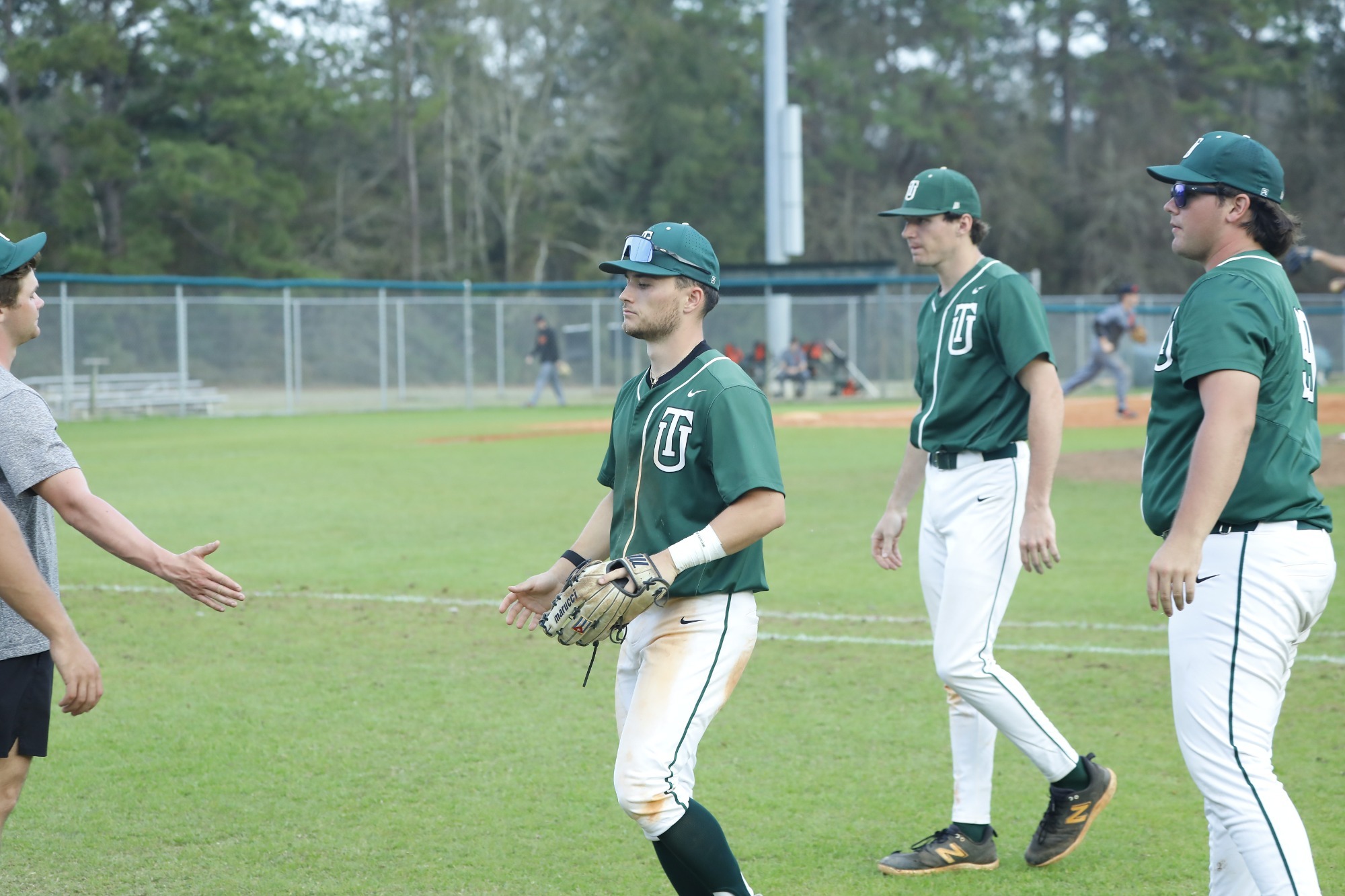 Elias Garcia and teammates