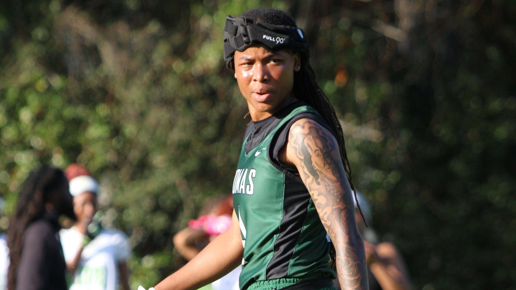 Destiny Locke wins NAIA Flag Defensive Player of the Week Award