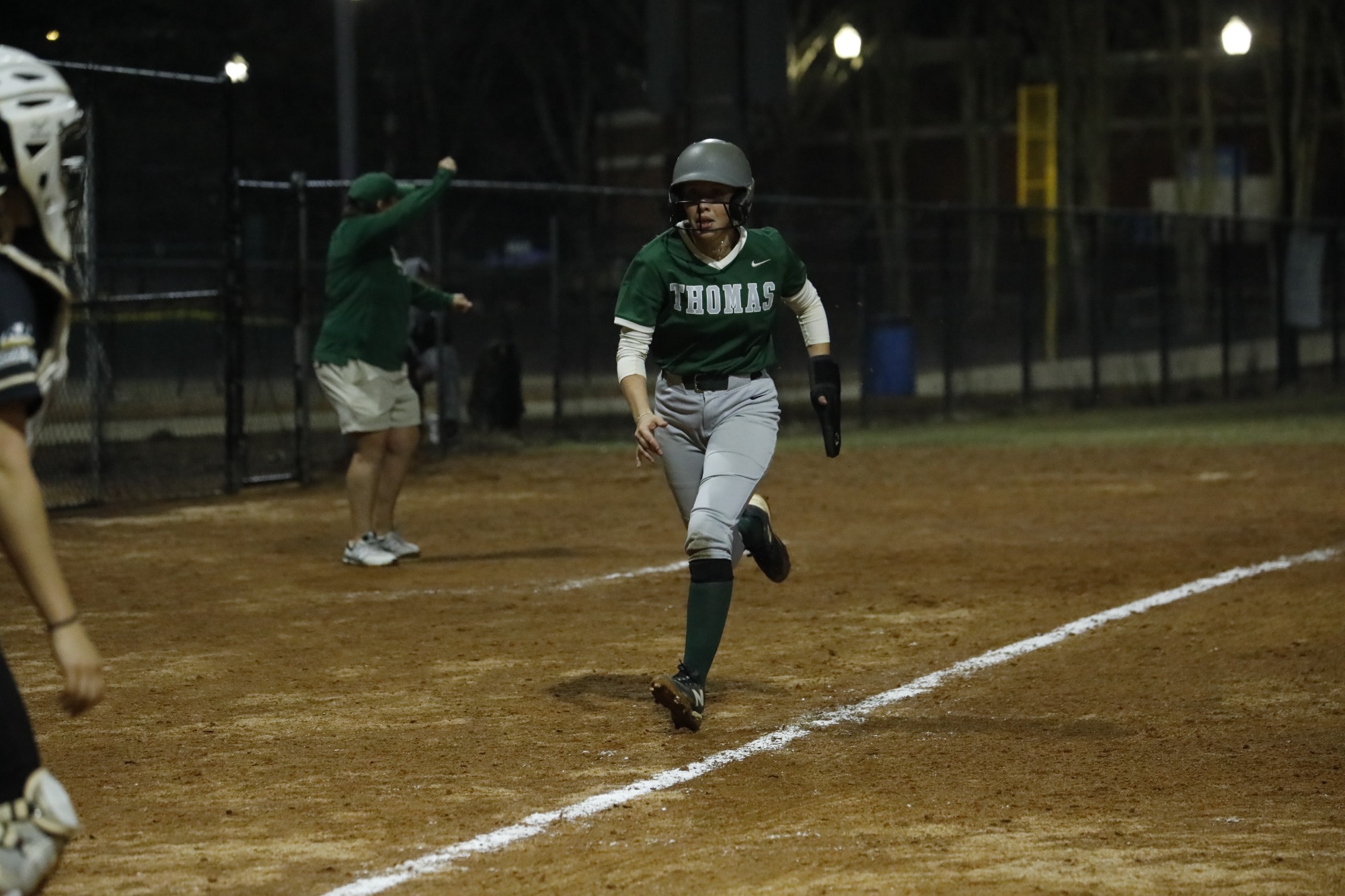 Natalie Hiles comes home to score