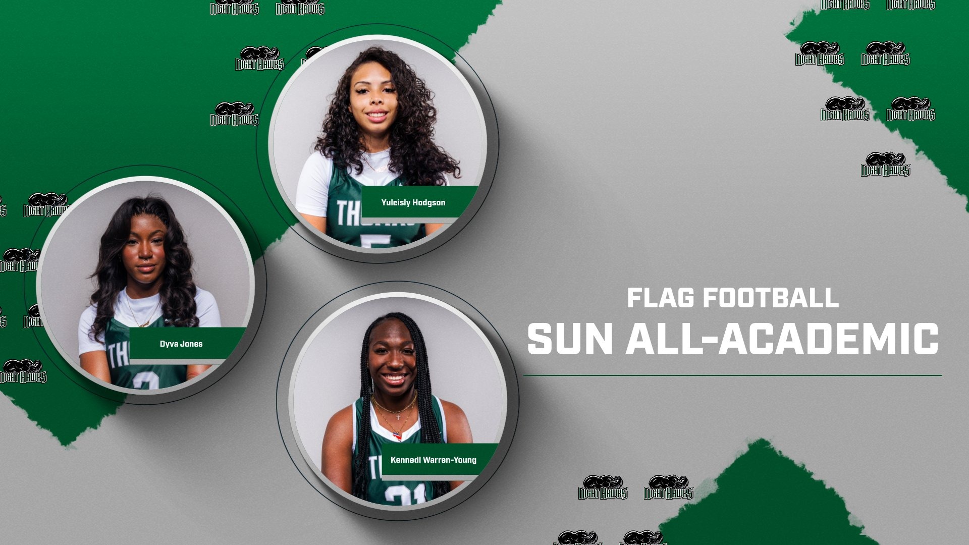 Three players Earn SUN Conference All-Academic