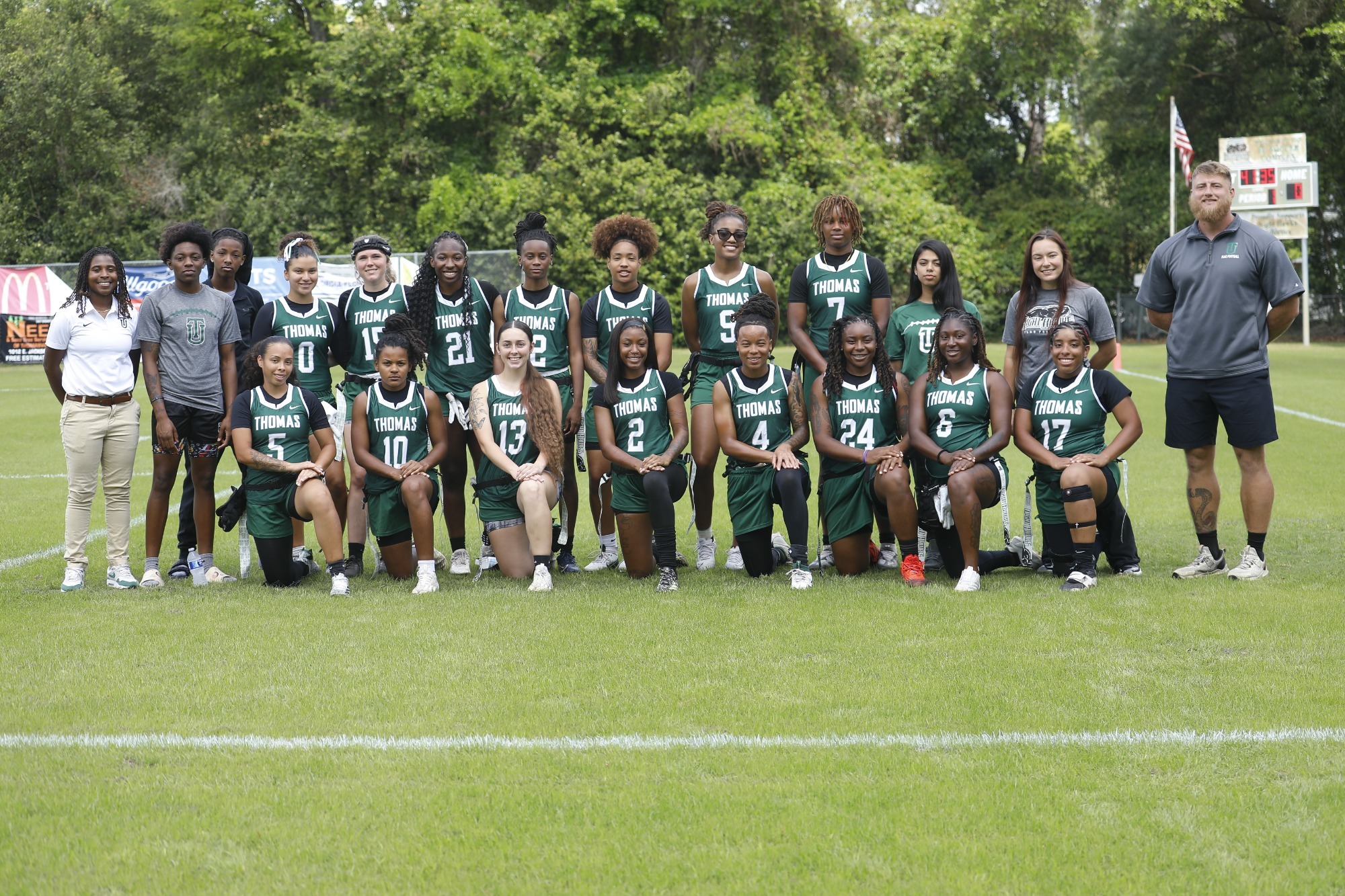 2026 Flag Football Team Photo