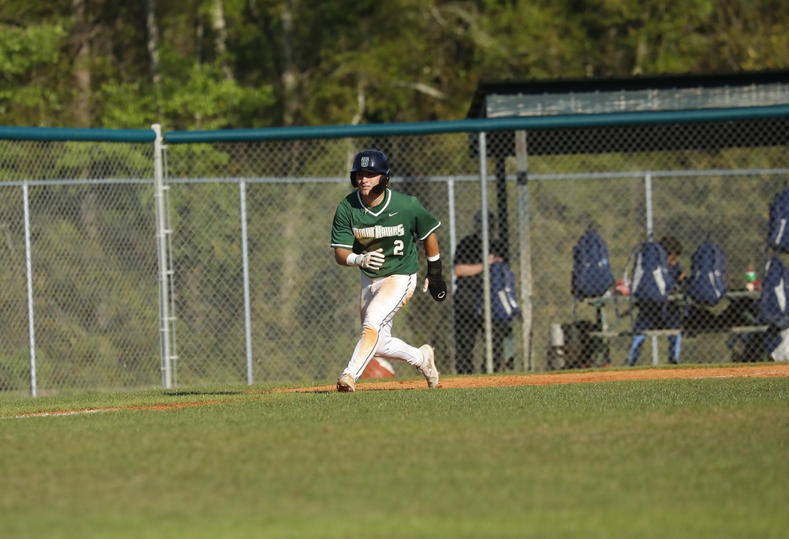 Elias Garcia stands on third