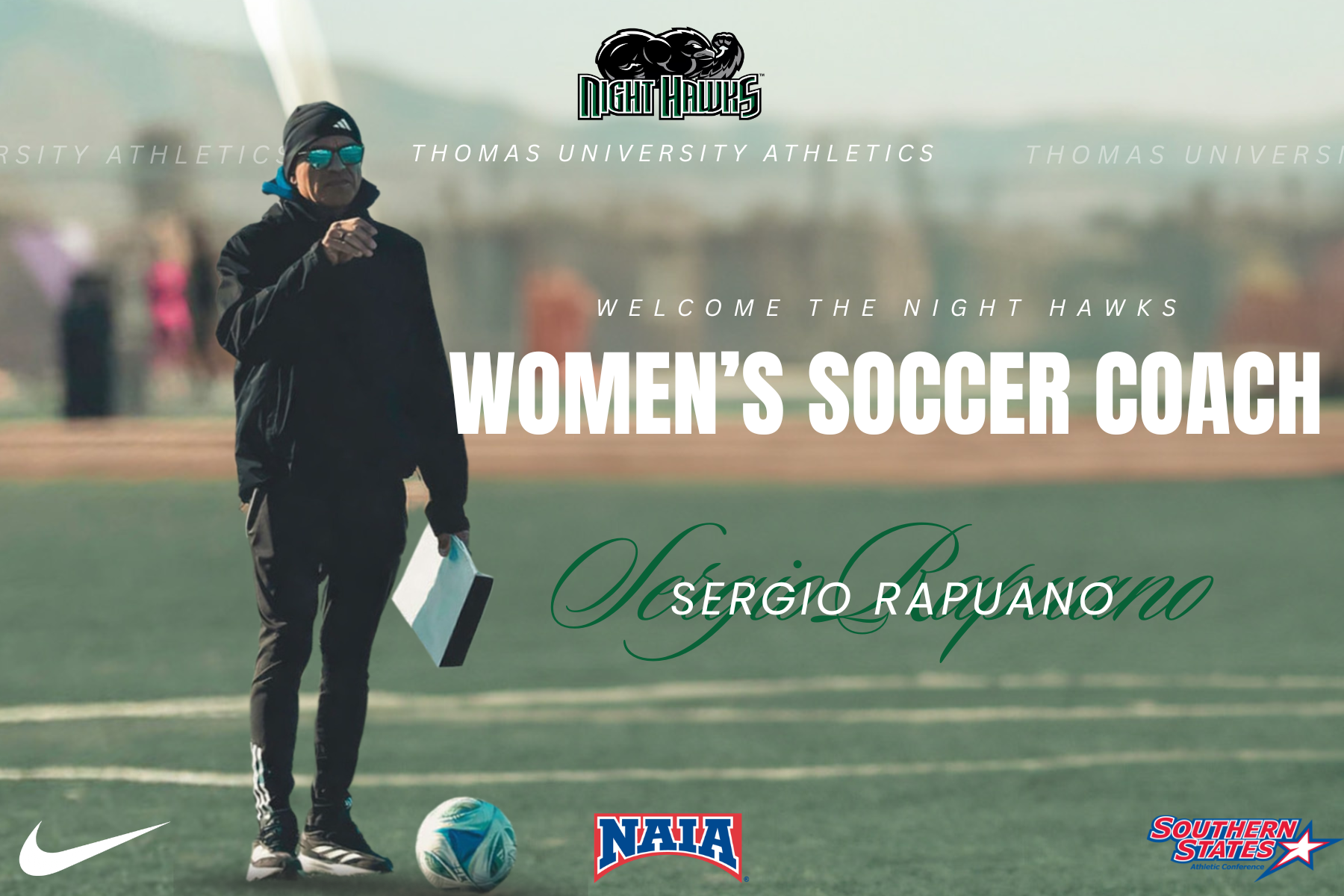 Sergio Rapuano hired as head women's soccer coach at TU