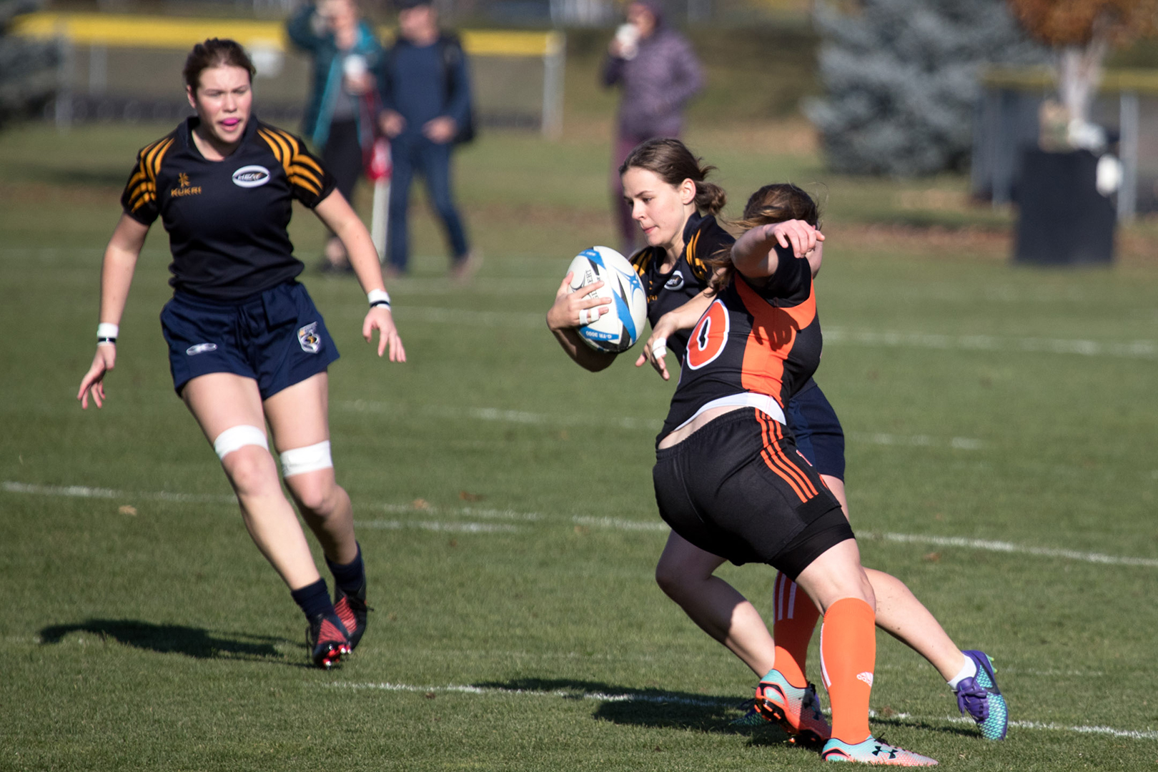 Anna Young of WolfPack women's rugby
