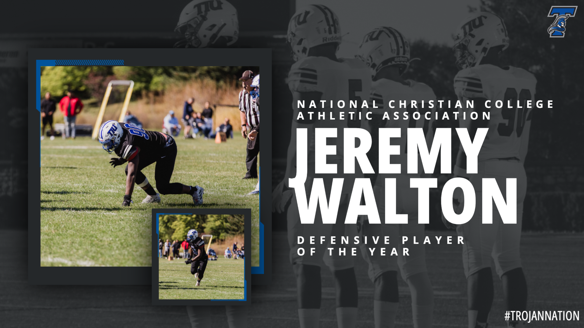 Walton NCCAA Defensive Player of the Year