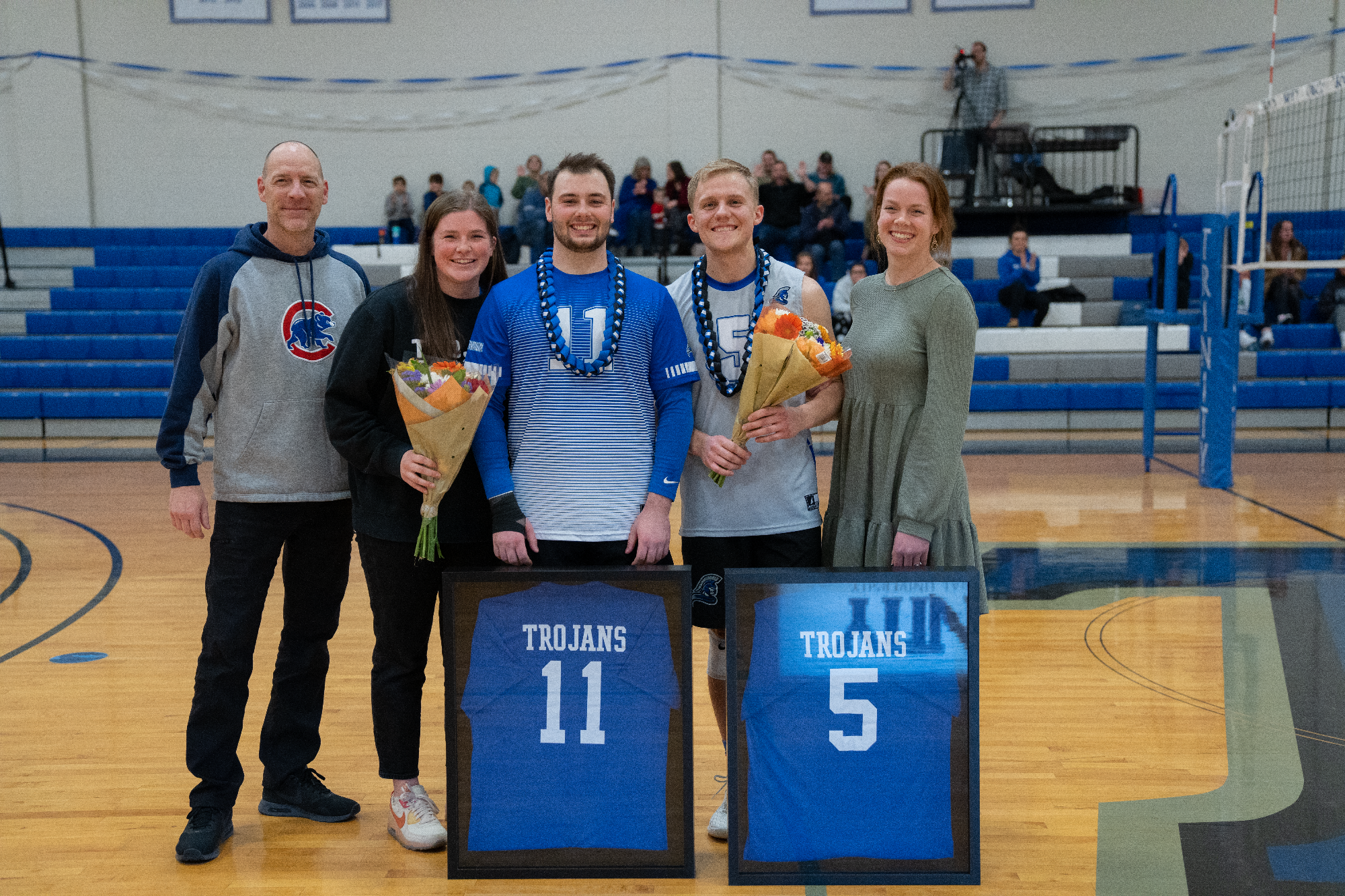 Parker and Soren senior night