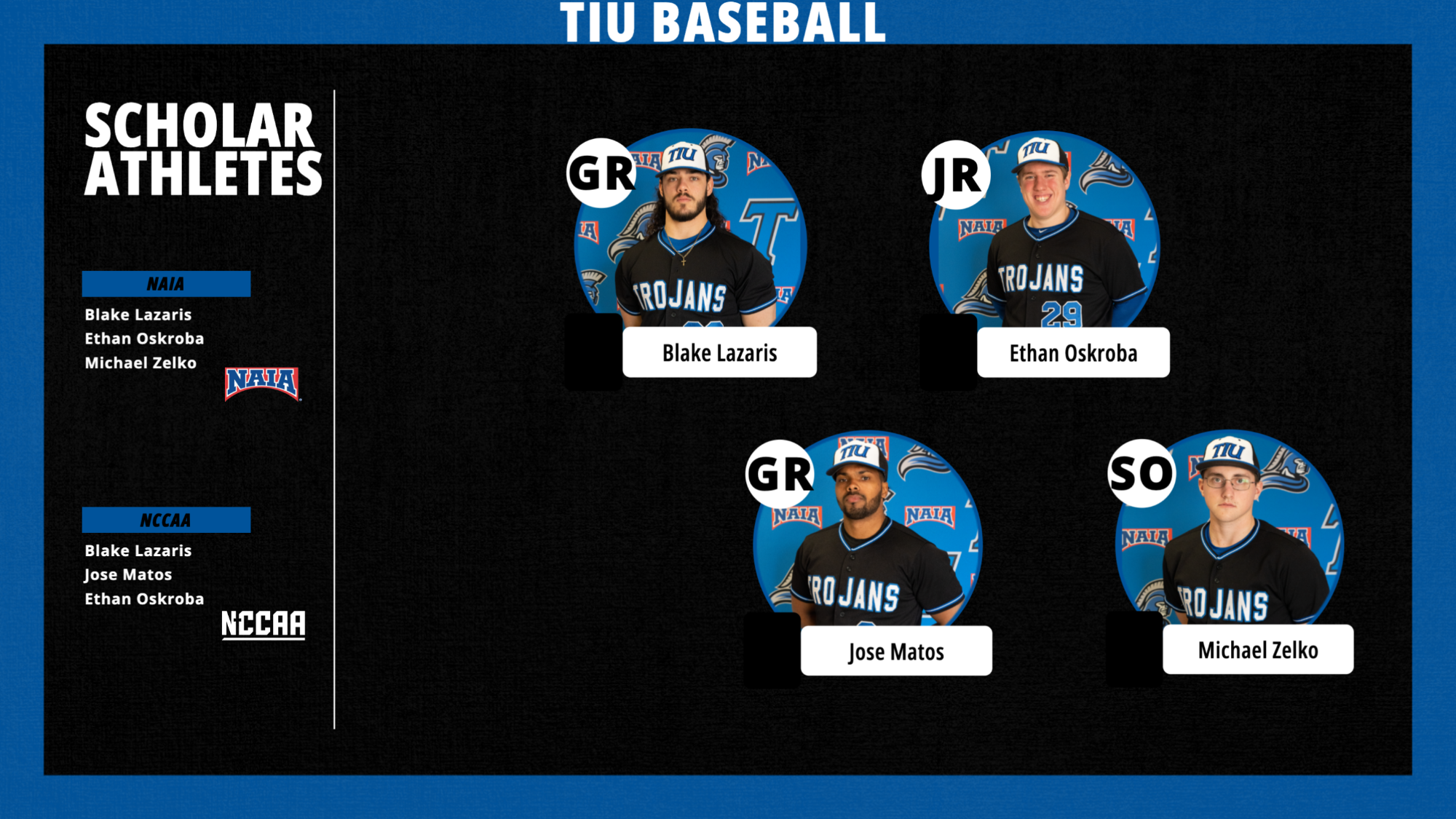 BB Scholar Athletes 2023