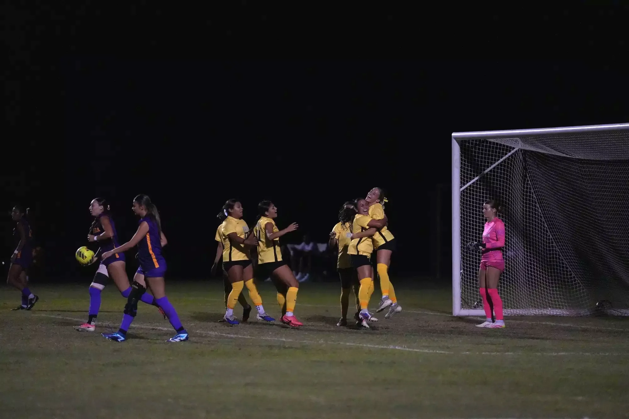 Alejandra Lopez and Makenzie Ivie celebrate