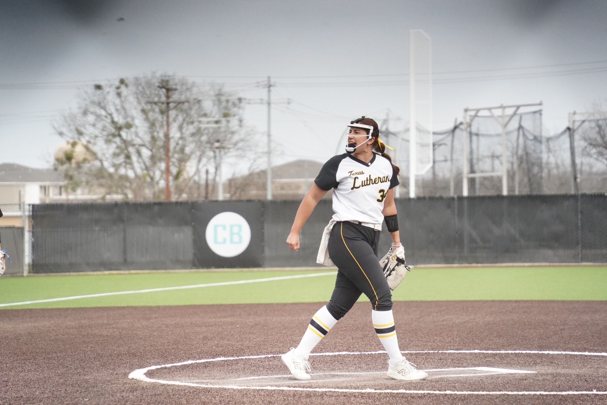 Katelyn Howard celebrates